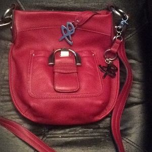Markowsky beautiful red leather purse